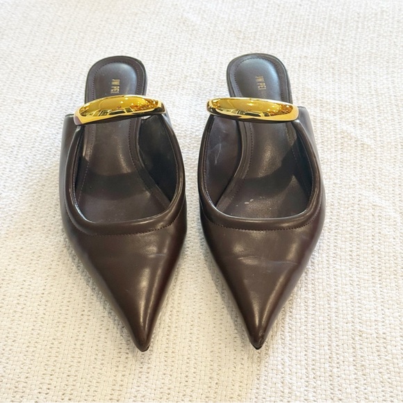 JW PEI HELENA PIERCED MULES- CLARET RED 8.5 - Picture 6 of 16